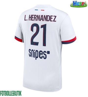 Paris Saint-Germain Lucas Hernandez #21 Bortatröja 2025-26 Kortärmad